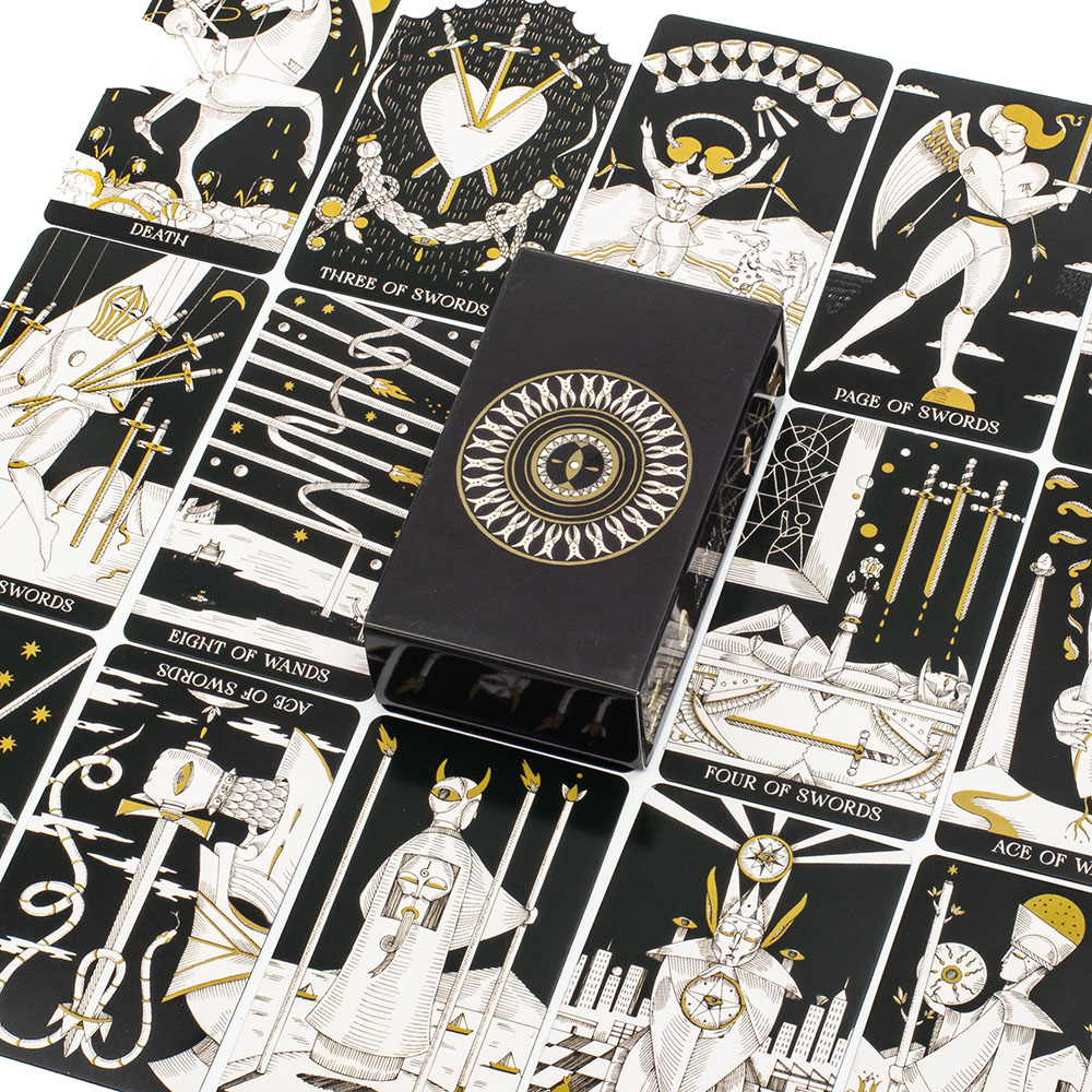 Tarot Deck With Guidebook - 78 шт., карты Таро с символической