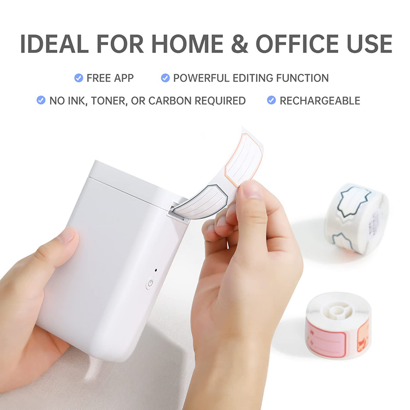​ ​ Мини-термопринтер этикеток – обзор и цена Mini Pocket Thermal Printer Paper Roll