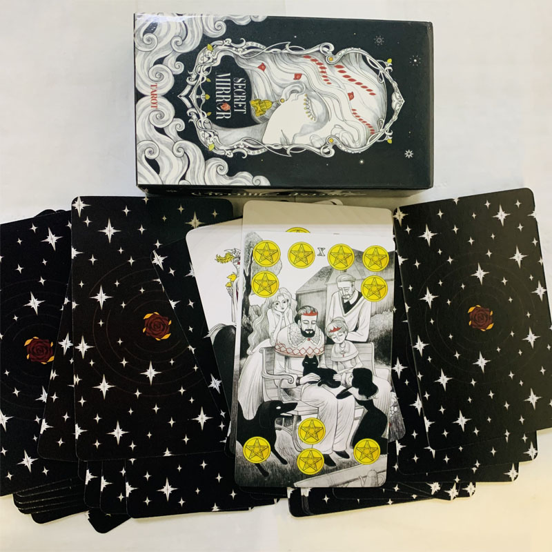 Секретные зеркальные карты Тар – обзор и цена Tarot Deck With Guidebook