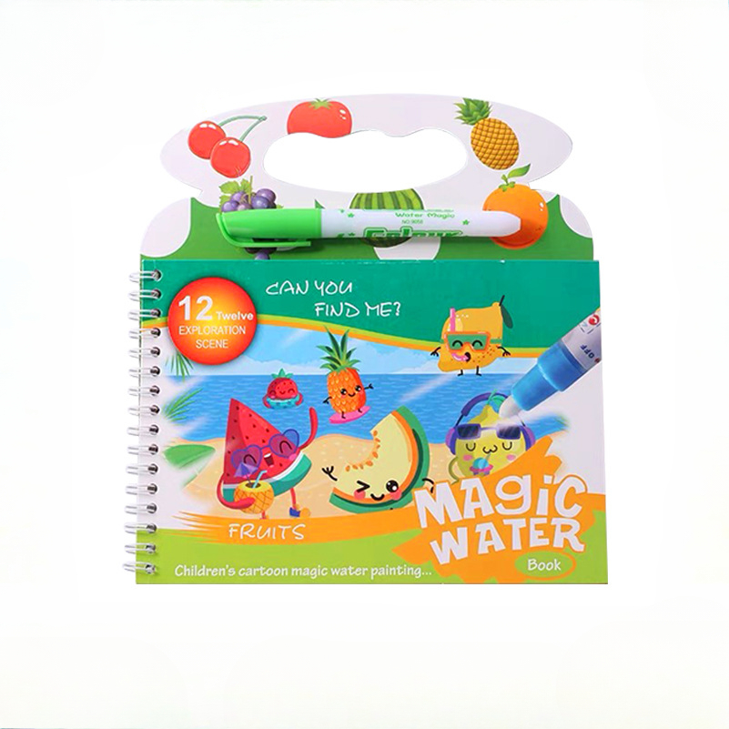 Детская волшебная книга для ри – обзор и цена Reusable Water Magic Coloring Book