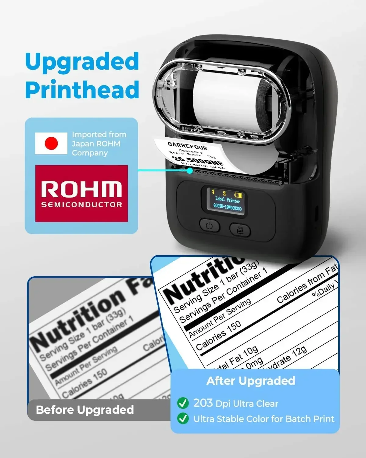 Мини-портативный принтер Phome – обзор и цена Mini Pocket Thermal Printer Paper Roll
