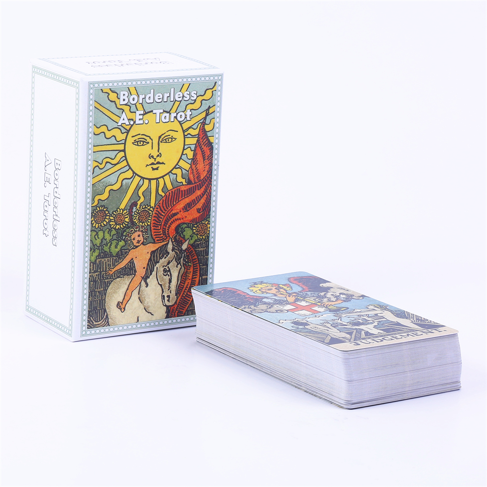 12*7 см Borderless A.E. Таро к – обзор и цена Tarot Deck With Guidebook
