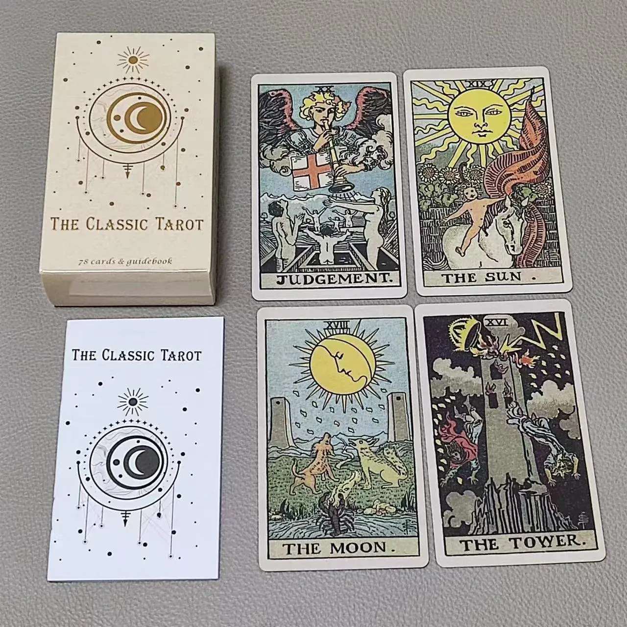 10,3*6 см Классический Таро 78 – обзор и цена Tarot Deck With Guidebook