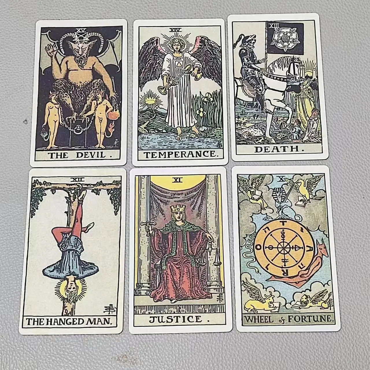 10,3*6 см Классический Таро 78 – обзор и цена Tarot Deck With Guidebook
