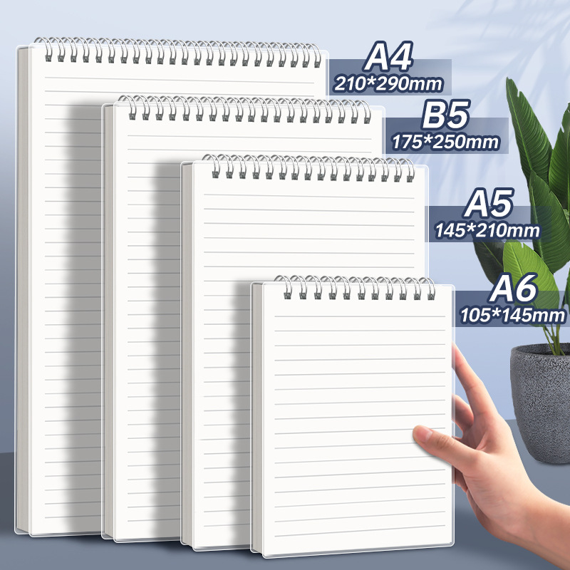 A4 A5 B5 Спиральная книга-кату – обзор и цена A5 Spiral Dotted Grid Notebook